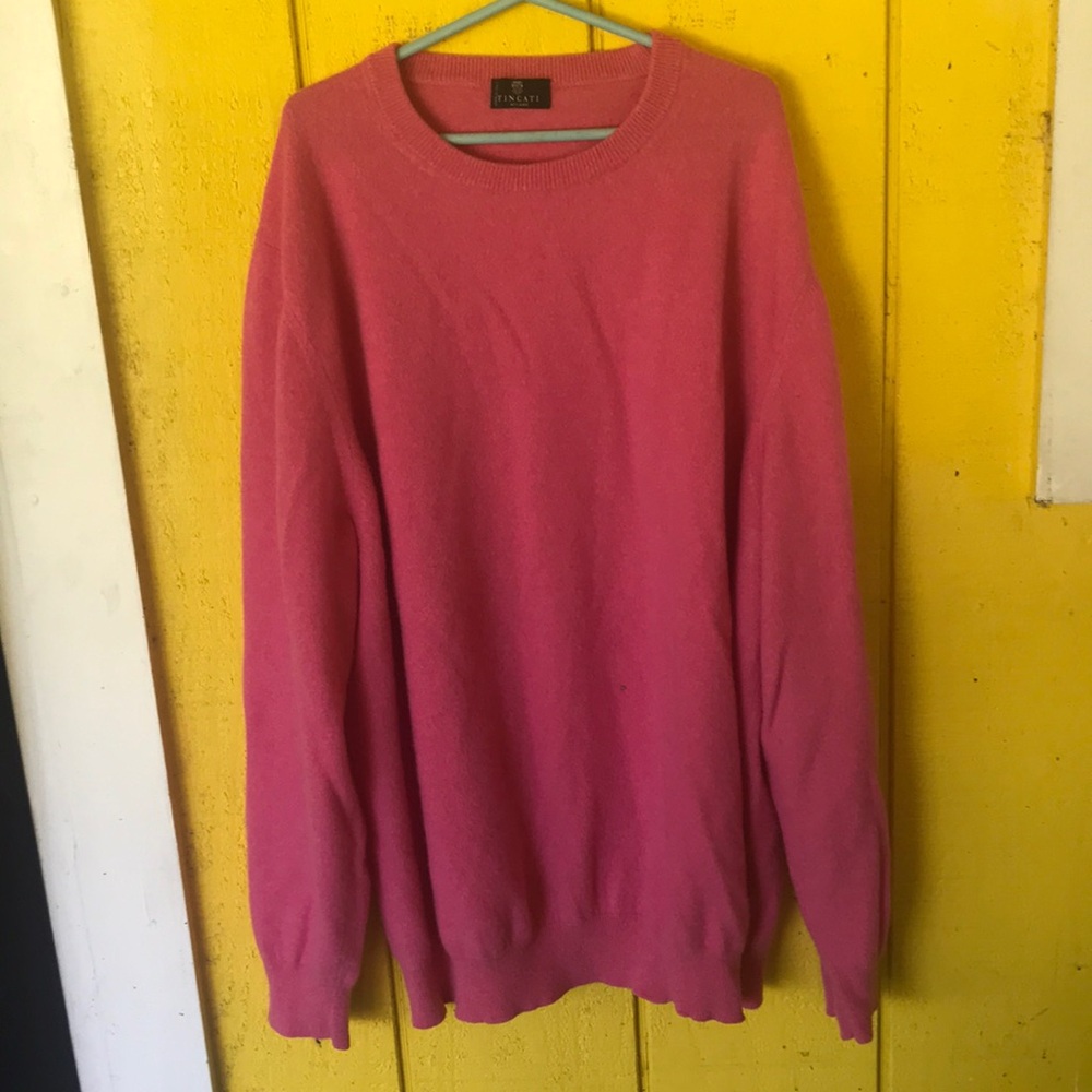 Pink Tincati sweater Italian Cashmere